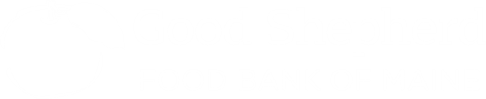 Good Shepherd Food Bank Logo in White